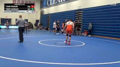 JV-32 lbs Round 3 - Cade Fessler, West Delaware, Manchester vs Tripp Johnson, Solon