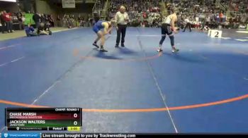 170 lbs Champ. Round 1 - Jackson Walters, Jamestown vs Chase Marsh, Breckenridge/Wahpeton
