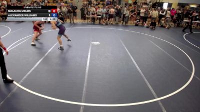 190 lbs Cons. Round 1 - Malachai Zelms, WI vs Alexander Williams, IL