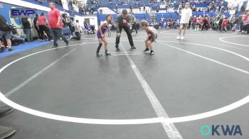 52 lbs Semifinal - Owen Mccool, Elgin Wrestling vs Jaxxe Madrid, Chickasha Youth Wrestling