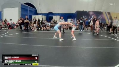 106 lbs Round 4 (8 Team) - Brock Reynolds, Ohio Storm vs Samuel Adams, FORGE