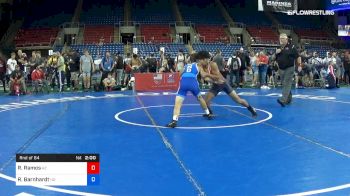 126 lbs Rnd Of 64 - Ramon Ramos, Arizona vs Reece Barnhardt, North Dakota