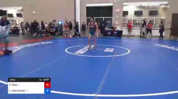 55 kg Round Of 16 - Melanie Mendoza, CA vs Makayla Welch, MN