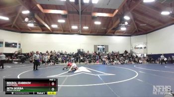 165 lbs Cons. Semi - Bekbol Izabekov, Unattached vs Seth Borba, Menlo College