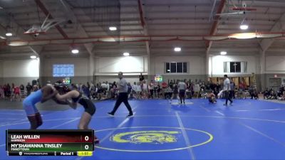 115 lbs Quarterfinal - My`Shawanna Tinsley, FINNEYTOWN vs Leah Willen, HARRISON