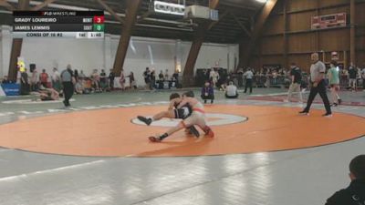 130 lbs Consi Of 16 #2 - Grady Loureiro, Montrose vs James Lemmis, South Side Wrestling Club