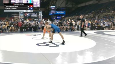 150 lbs Cons. Sub-rd Of 32 - Rylend Slover, Oklahoma vs Cade Aaberg, Wisconsin