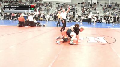 145 lbs Consi Of 32 #1 - Kieran Akerson, NE vs Bode Hazlett, MT