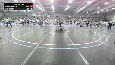 65 lbs Rr Rnd 3 - Joshua Mellon, All-American Wrestling Club Blue vs Lane Owens, Terps Xtreme ES