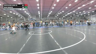 106 lbs Rr Rnd 2 - Kristopher Kerr Jr., NC United Select - HSB vs Noah Benson, University Hawks Wrestling Club - HSB