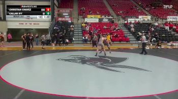 184 lbs Cons. Round 3 - Christian Chavez, Indianapolis vs Callan Ivy, Quincy