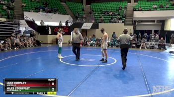 167 lbs Finals (2 Team) - Luke Horsley, Jasper vs Miles Stoufflet, Gulf Shores