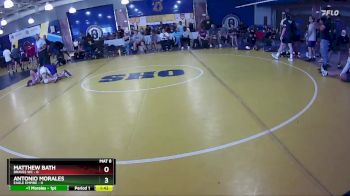 120 lbs Round 3 (8 Team) - Antonio Morales, Eagle Empire vs Matthew Bath, Braves WC