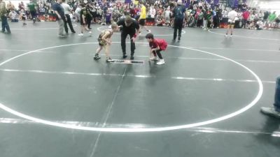65 lbs Semifinal - Laith Keilani, Mighty Warriors Wrestling Acad vs Ivan Stafford, KC Elite Training Center