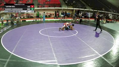 105 lbs Champ. Rd Of 16 - Axton Gill, Alaska vs Vander Cabingabang, Hawaii