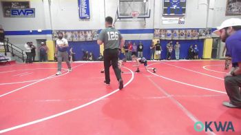 64 lbs Consi Of 4 - Dalton Green, Berryhill Wrestling Club vs Canaan Johnston, Mannford Pirate Youth Wrestling