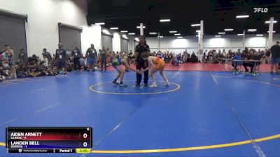 119 lbs Placement Matches (16 Team) - Aiden Arnett, Illinois vs Landen Bell, Georgia