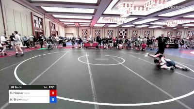 120 lbs Rr Rnd 4 - Dean Houser, Pennsylvania vs Nathaniel Brown, South Central PA Wrestling Club