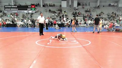 52 lbs Consi Of 4 - Jaxton Wirick, PA Revival - EL vs Lukas Gregula, Quest School Of Wrestling ES - EL