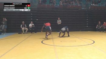 190 lbs Semifinal - Logan Hinton, Lugoff-Elgin vs Ethan Vaught, Clover