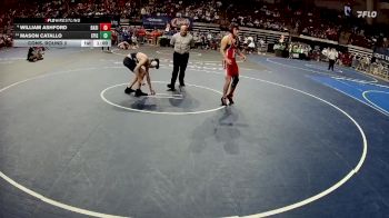 D 3 157 lbs Cons. Round 2 - Mason Catallo, Episcopal vs William Ashford, Basile