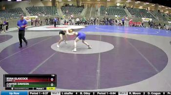 115 lbs Round 1 (4 Team) - Carter Dawson, Glide vs Ryan Glascock, Burns