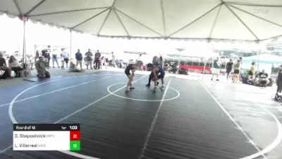 113 lbs Round Of 16 - Davis Shaposhnick, Great Oak vs Luke Villarreal, Wright Wr Ac