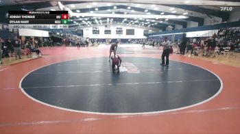 197 lbs Finals (2 Team) - Josiah Thomas, Arcadia vs Dylan Hart, Messiah