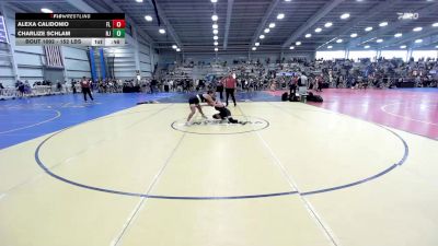 152 lbs Consi Of 8 #1 - Alexa Calidonio, FL vs Charlize Schlam, NJ