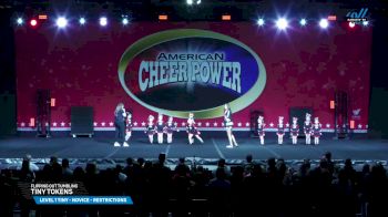 Flipping Out Tumbling - Tiny Tokens [2025 L1 Tiny - Novice - Restrictions Day 1] 2025 Cheer Power Grand Nationals
