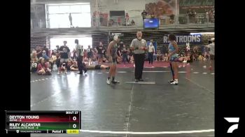 106 lbs Semis & 3rd Wb (16 Team) - Deyton Young, Rayne vs Riley Alcantar, Alabama Elite Blue