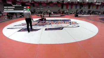 174 lbs Cons. Round 2 - Ben Vazquez, Wisconsin-Whitewater vs Max Sokolski, Augsburg