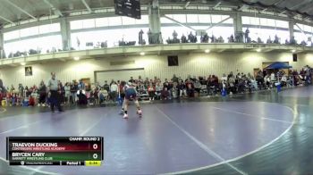 87 lbs Champ. Round 2 - Brycen Cary, Garrett Wrestling Club vs Traevon Ducking, Contenders Wrestling Academy