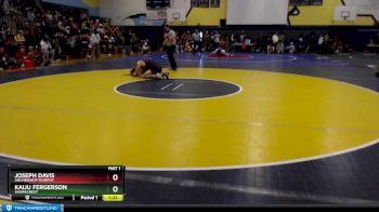 132 lbs Quarterfinal - Kaiju Fergerson, Shorecrest vs Joseph Davis, Archbishop Murphy