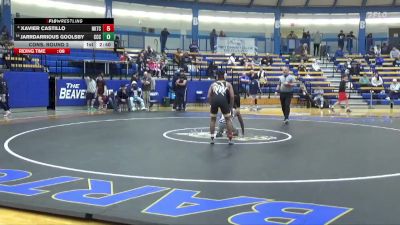 141 lbs Cons. Round 2 - Jarrdarrious Goolsby, Colby Community College vs Xavier Castillo, Fort Hays Tech Northwest College