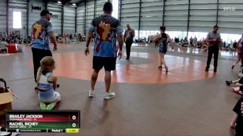 132 lbs Semis & 1st Wrestleback (8 Team) - Brailey Jackson, Tazmanian Devils vs Rachel Richey, Motley Krew