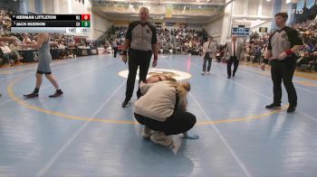 113 lbs 3rd Place Match - Herman Littleton, Milford Senior vs Jack Hudson, Cape Henlopen H S