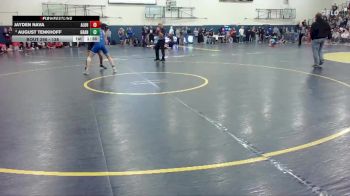 138 lbs Quarterfinal - Jayden Nava, Aloha vs August Tenkhoff, Grant