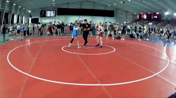 100 lbs Champ. Round 1 - Aniah Delgado, Perry Meridian Wrestling Club vs Marley Flaga, Michigan