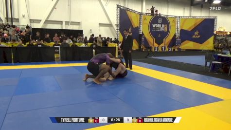 Abraham Josiah La Montagne vs Tyrell Fortune 2024 World IBJJF Jiu-Jitsu No-Gi Championship