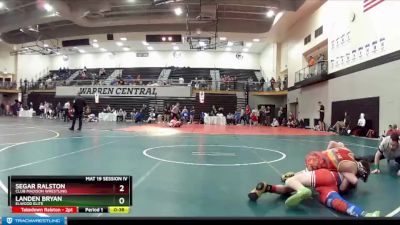 119 lbs Quarterfinal - Segar Ralston, Club Madison Wrestling vs Landen Bryan, Elwood Elite