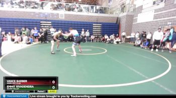 175 lbs Cons. Semi - Emmit Rivadeneira, Silver Valley vs Vance Barber, Hawk Mat Club