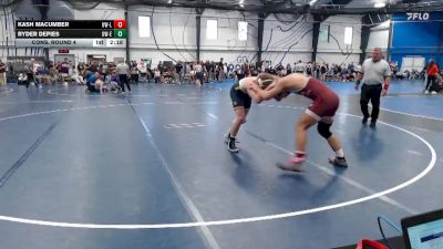 Elite 184 lbs Cons. Round 4 - Kash Macumber, Wisconsin-La Crosse vs Ryder Depies, Wisconsin-Eau Claire