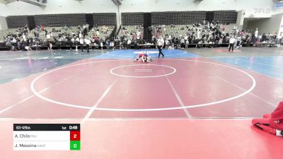 93-I2 lbs Semifinal - Antonio Chila, Paulsboro vs Jake Messina, Hauppauge