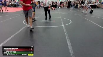 72 lbs Round 1 (6 Team) - Anthony Trotta, Vougar`s Honors vs Lucas Tiankee, PA Alliance