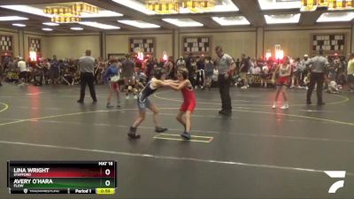 46/52 Quarterfinal - Avery O`Hara, Flow vs Lina Wright, Stafford