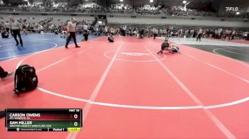 125 lbs Champ. Round 2 - Carson Owens, STL Warrior-AA&nbsp; vs Sam Miller, Greater Heights Wrestling-AAA