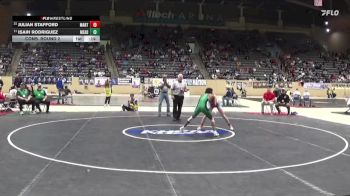 126 lbs Cons. Round 2 - Julian Stafford, Martin County High School vs Isaih Rodriguez, Meade County