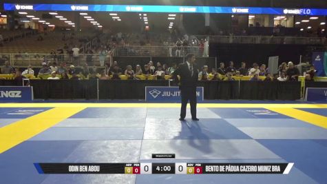 Bento De Pádua Cazeiro Muniz Bra vs Odin Ben Abou 2025 Pan Kids Jiu-Jitsu IBJJF Championship