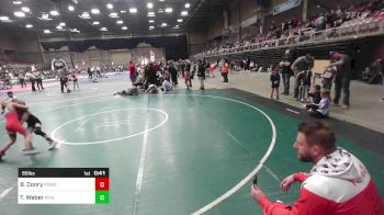 65 lbs Consi Of 4 - Brekston Conry, Pomona Elite WC vs Timber Weber, Athlos WC